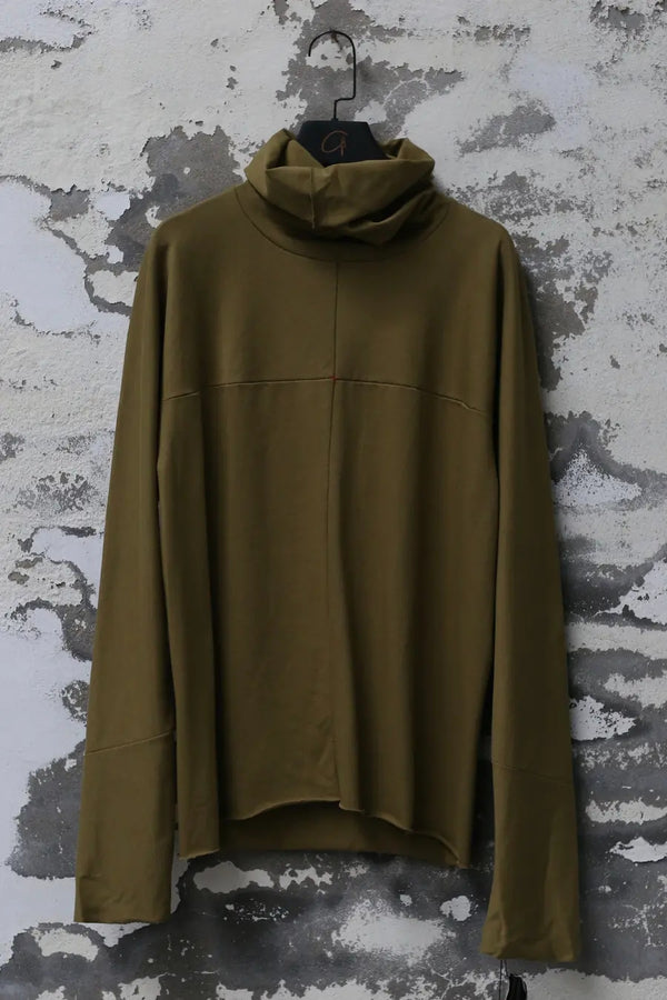 m.a+ one-piece round neck T-shirt T211DN-JM11 woodbine